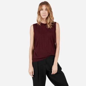 Everlane Luxe Sleeveless Sweater Small